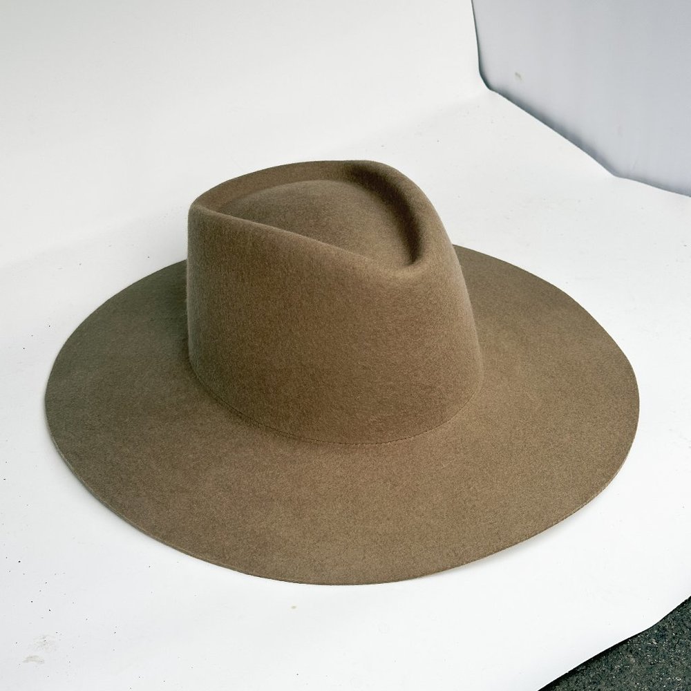 GIGI PIP Dakota Triangle Crown Hat size S/M 57 Brown